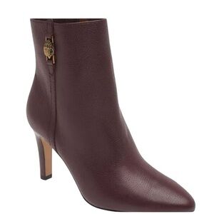 New Kurt Geiger Women’s Shoreditch Leather Ankle Heeled Boot‎ Fall Winter Luxe